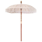 Macrame Parasol Cream 190 x 190 x 260 cm