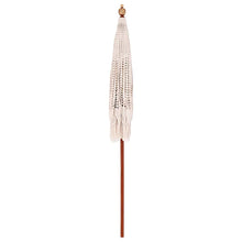 Parasol Anders Crème x 250 cm Katoen en massief hout