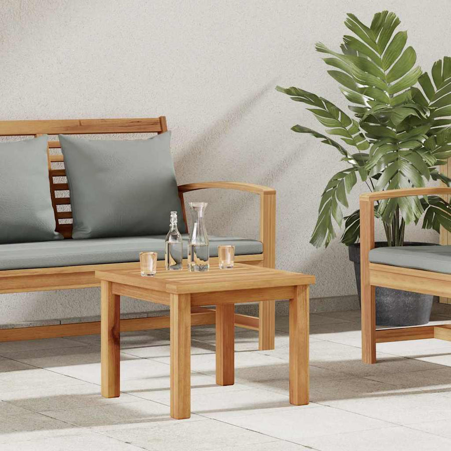 Salontafel Bruin 45 x 45 x 36 cm Massief teakhout