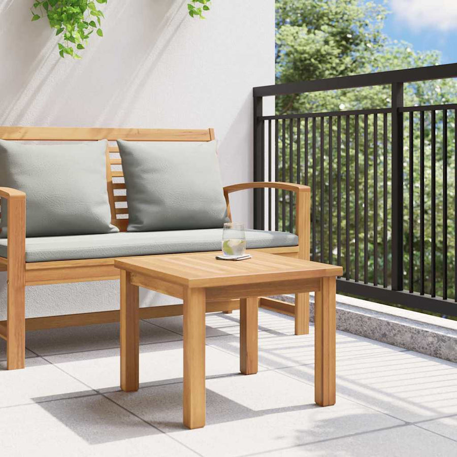 Salontafel Bruin 45 x 45 x 36 cm Massief teakhout