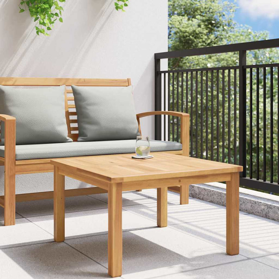 Salontafel Bruin 60 x 60 x 36 cm Massief teakhout
