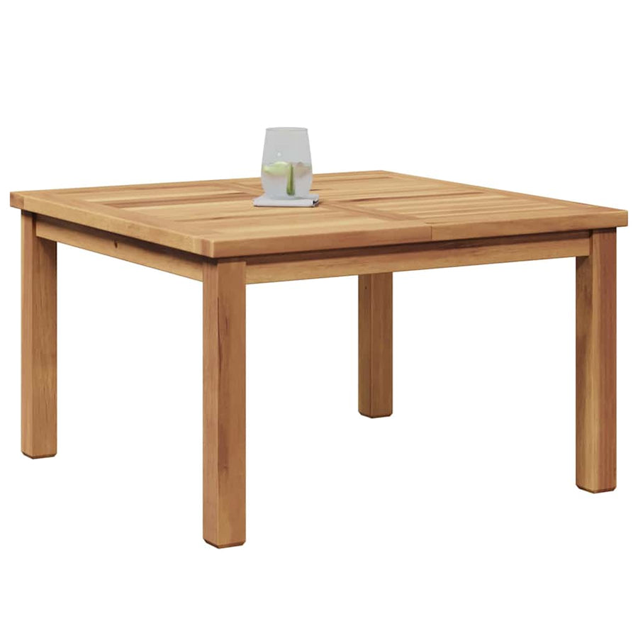 Salontafel Bruin 60 x 60 x 36 cm Massief teakhout