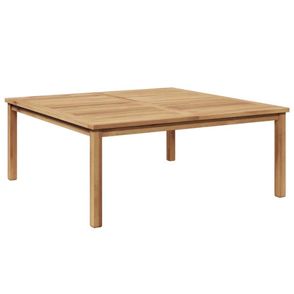 Salontafel Bruin 110 x 110 x 45 cm Massief teakhout