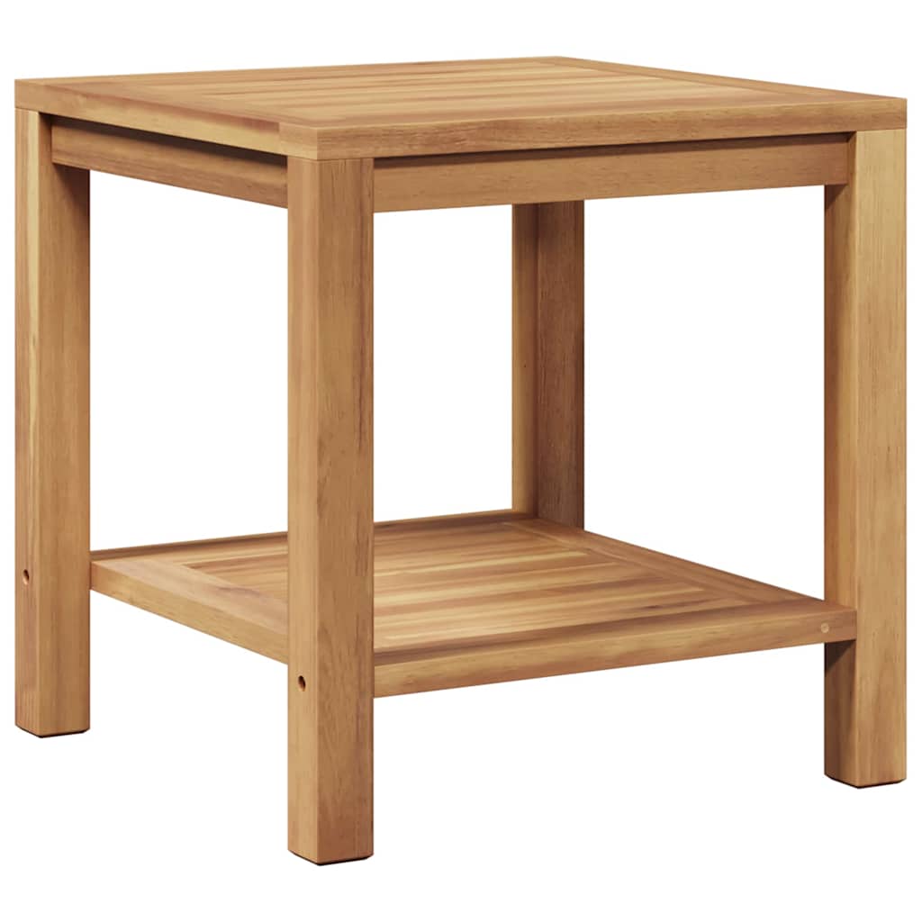 Salontafel Bruin 45 x 45 x 45 cm Massief teakhout
