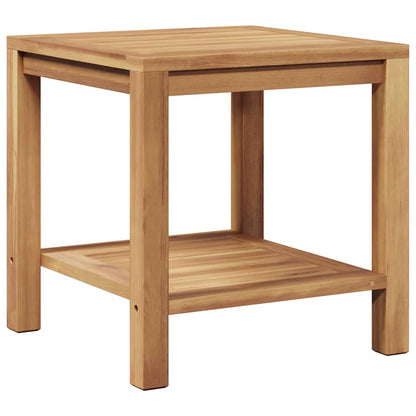Salontafel Bruin 45 x 45 x 45 cm Massief teakhout