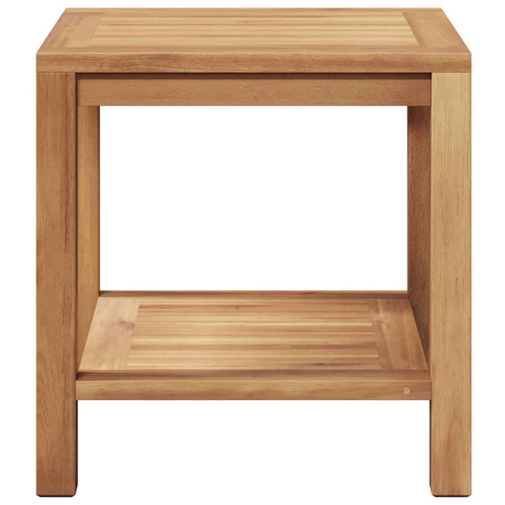 Salontafel Bruin 45 x 45 x 45 cm Massief teakhout