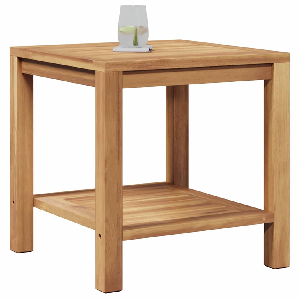 Salontafel Bruin 45 x 45 x 45 cm Massief teakhout