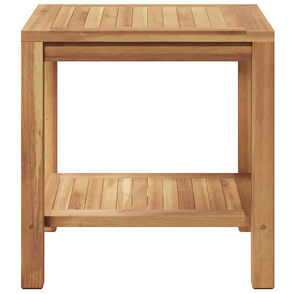 Salontafel Bruin 45 x 45 x 45 cm Massief teakhout