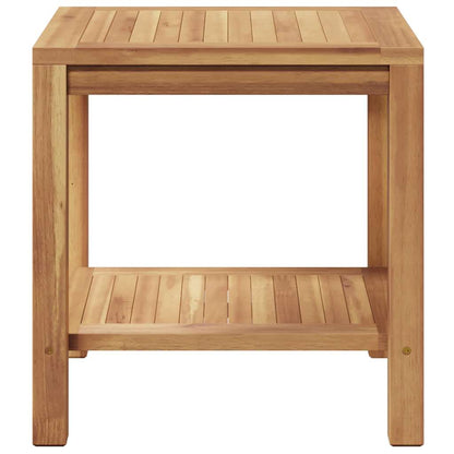 Salontafel Bruin 45 x 45 x 45 cm Massief teakhout