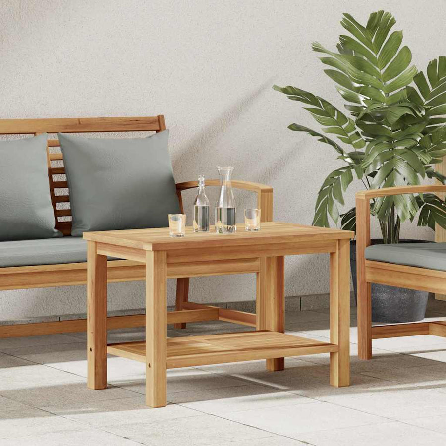 Salontafel Bruin 70 x 40 x 45 cm Massief teakhout
