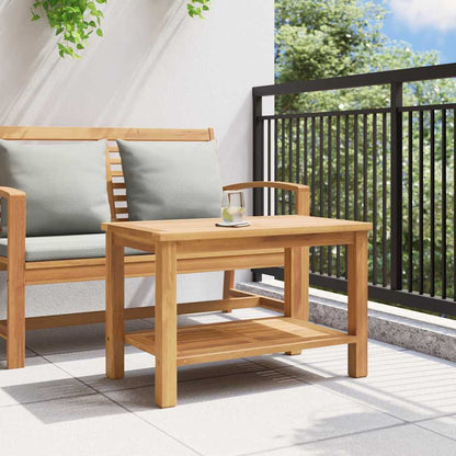 Salontafel Bruin 70 x 40 x 45 cm Massief teakhout