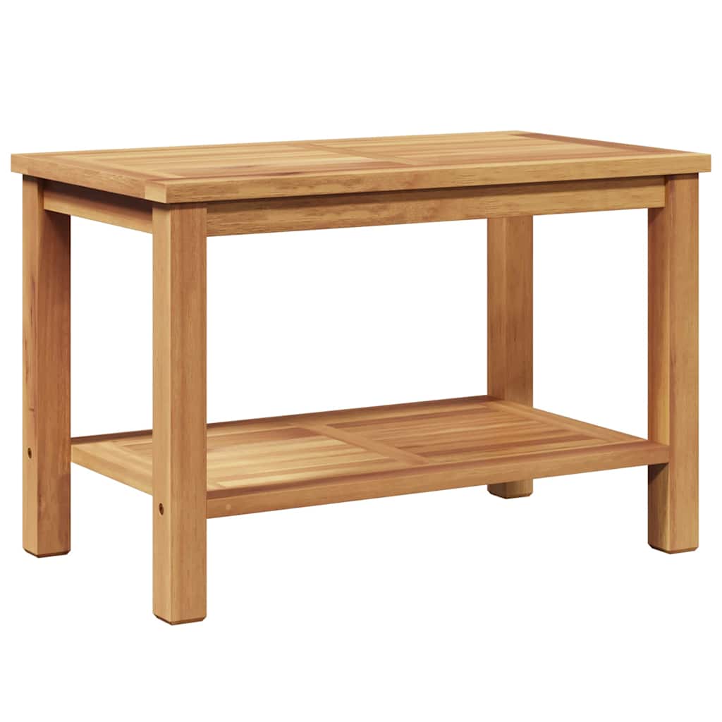 Salontafel Bruin 70 x 40 x 45 cm Massief teakhout