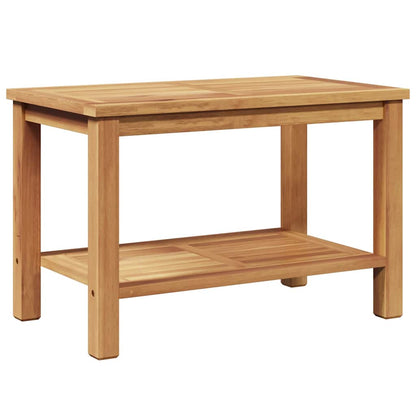 Salontafel Bruin 70 x 40 x 45 cm Massief teakhout
