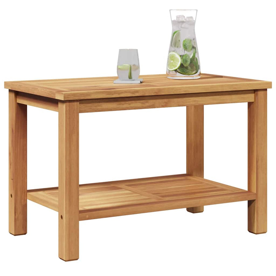 Salontafel Bruin 70 x 40 x 45 cm Massief teakhout