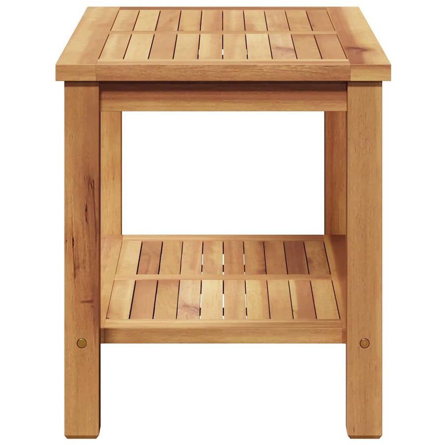 Salontafel Bruin 70 x 40 x 45 cm Massief teakhout