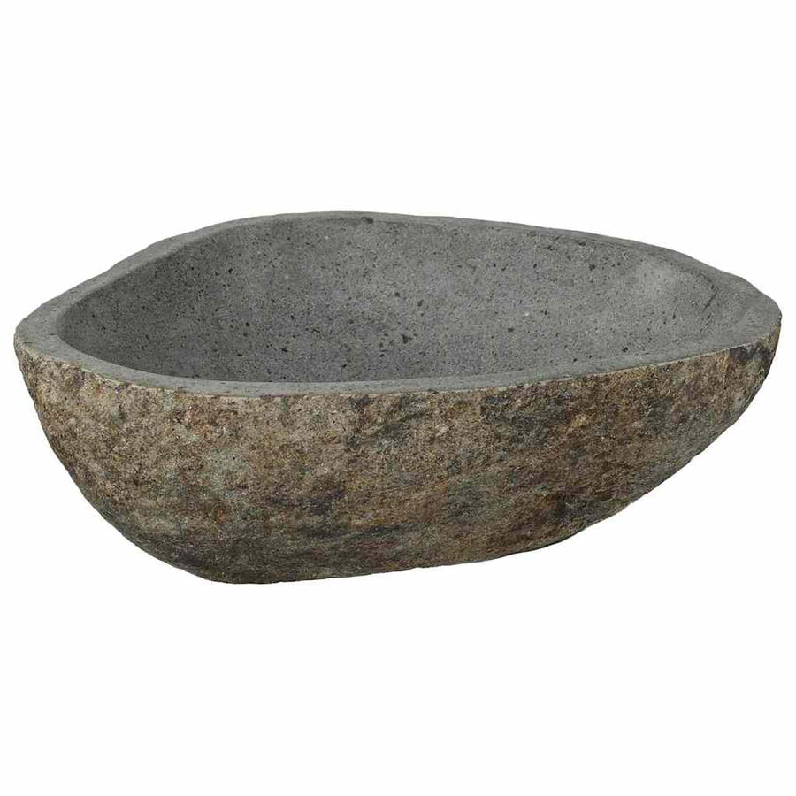 Wasbak Lichtgrijs (46-52) x (35-40) x 15 cm Riviersteen
