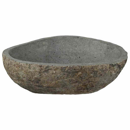 Wasbak Lichtgrijs (46-52) x (35-40) x 15 cm Riviersteen