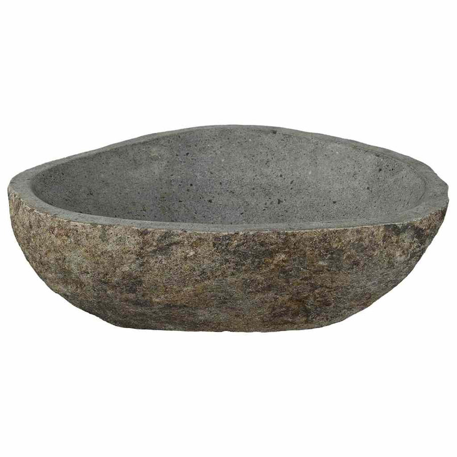 Wasbak Lichtgrijs (46-52) x (35-40) x 15 cm Riviersteen