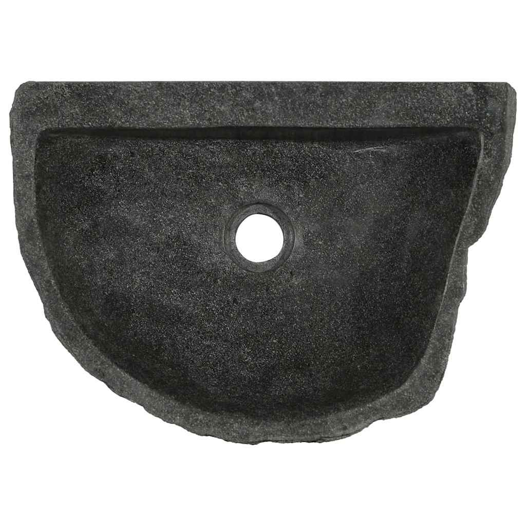 Wandgemonteerde wastafel Grijs (38-45) x (30-35) x 15 cm