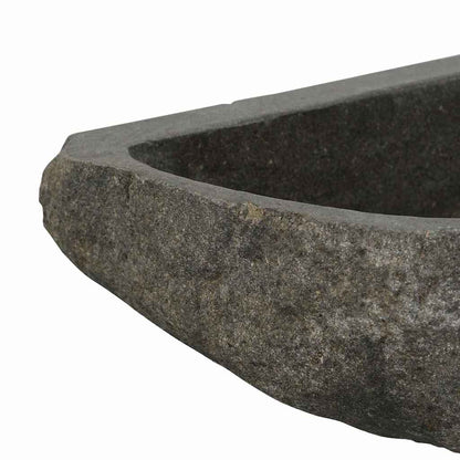 Wand Gemonteerde Hoekkom Grijs (30-37) x (30-37) x 12 cm