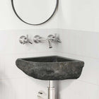Washbasin Grey (30-37) x (30-37) x 12 cm Riverstone