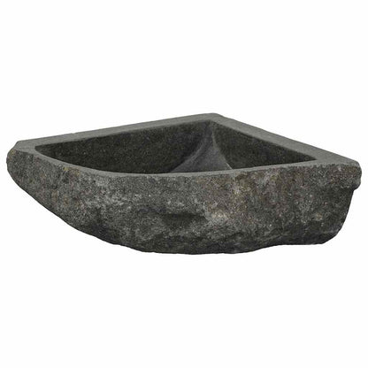 Wand Gemonteerde Hoekkom Grijs (30-37) x (30-37) x 12 cm
