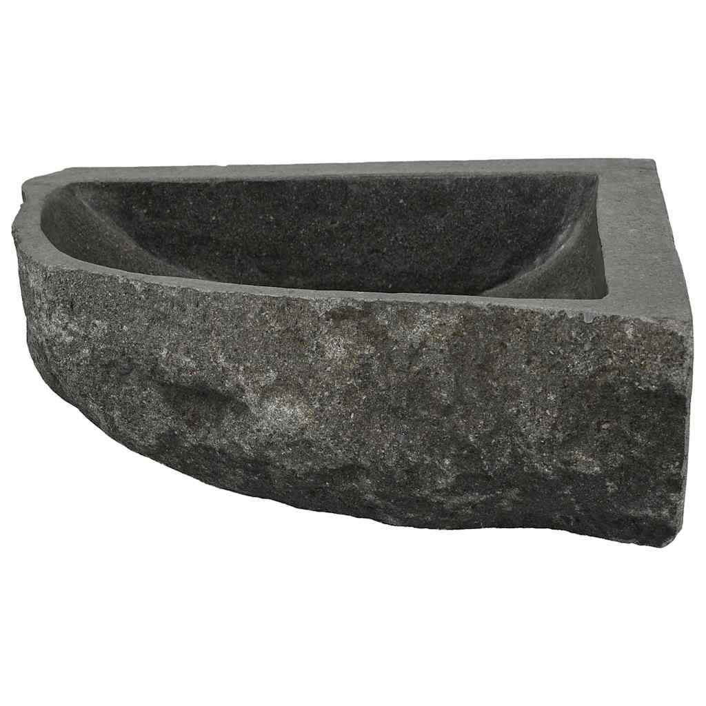 Wand Gemonteerde Hoekkom Grijs (30-37) x (30-37) x 12 cm