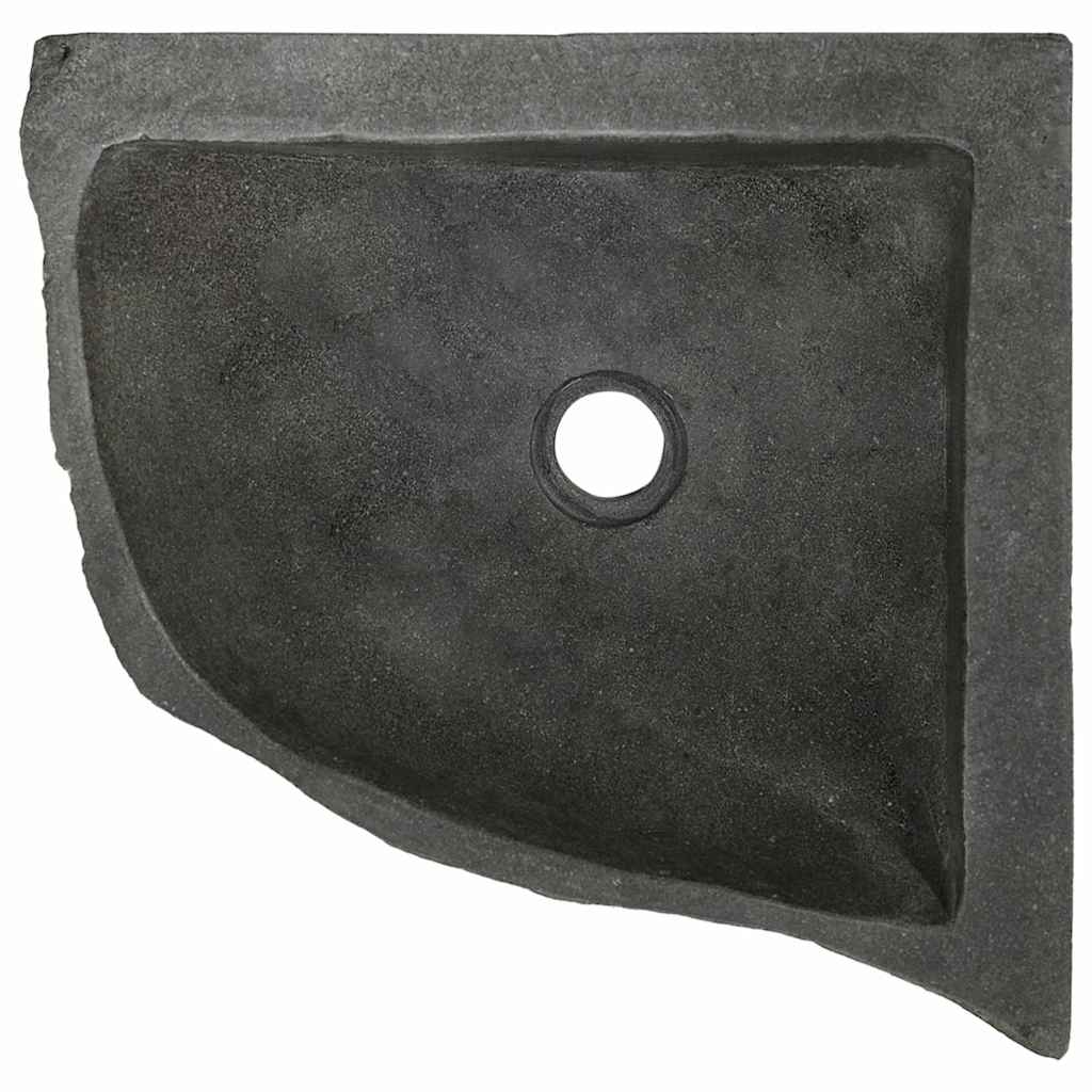 Wand Gemonteerde Hoekkom Grijs (30-37) x (30-37) x 12 cm