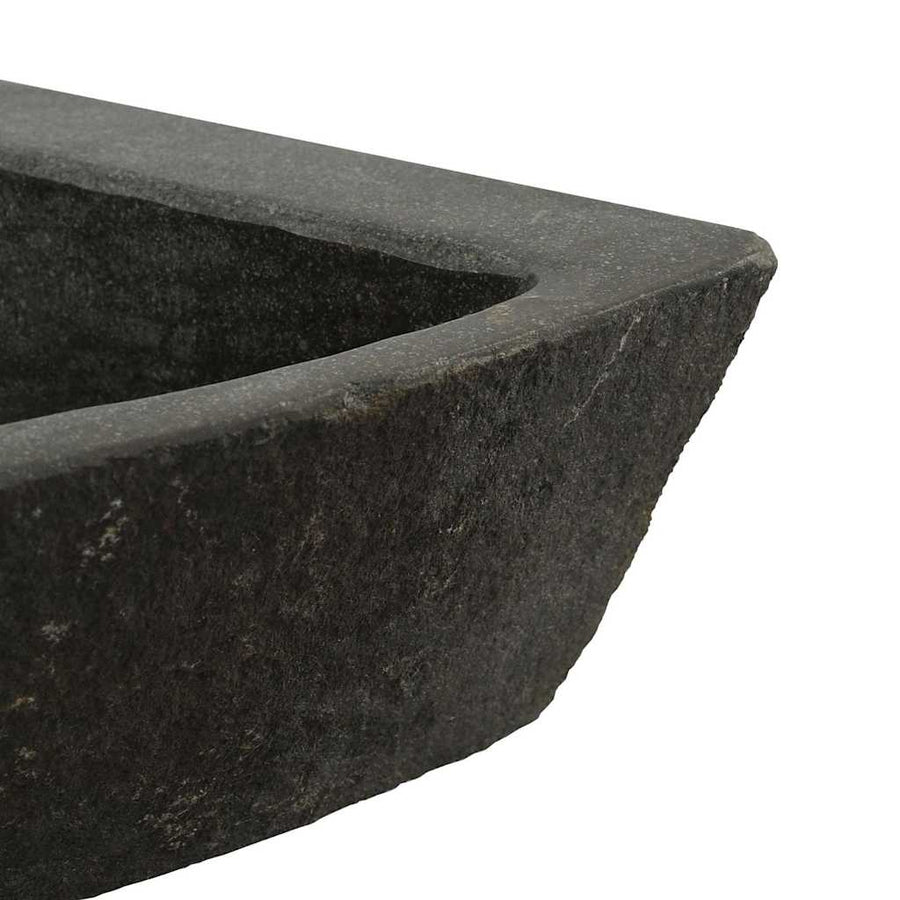 Wand Gemonteerde Hoekkom Grijs (38-45) x (38-45) x 12 cm