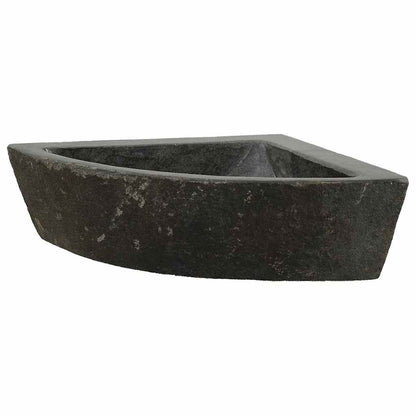 Wand Gemonteerde Hoekkom Grijs (38-45) x (38-45) x 12 cm