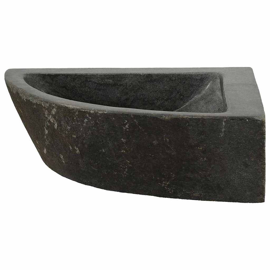 Wand Gemonteerde Hoekkom Grijs (38-45) x (38-45) x 12 cm