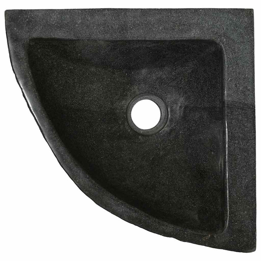 Wand Gemonteerde Hoekkom Grijs (38-45) x (38-45) x 12 cm