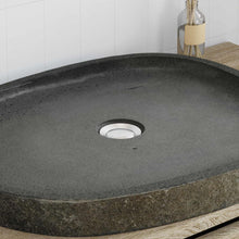 Wasbak Grijs (55-65) X (40-50) X 6 Cm Riviersteen