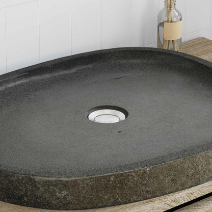 Wasbak Grijs (55-65) X (40-50) X 6 Cm Riviersteen