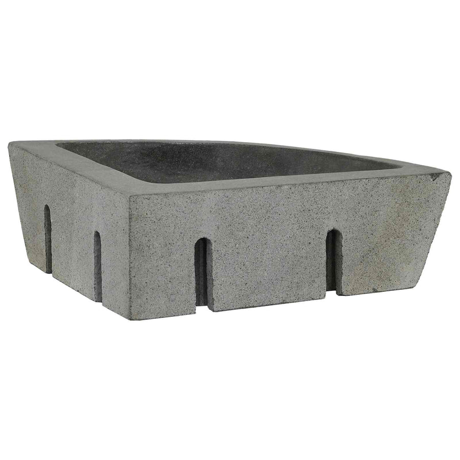 Wasbak Grijs (55-65) X (40-50) X 6 Cm Riviersteen