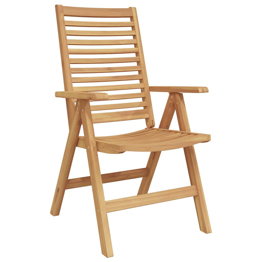 Tuinstoelen 2 pcs Bruin 52 x 64.5 x 108 cm Massief acaciahout