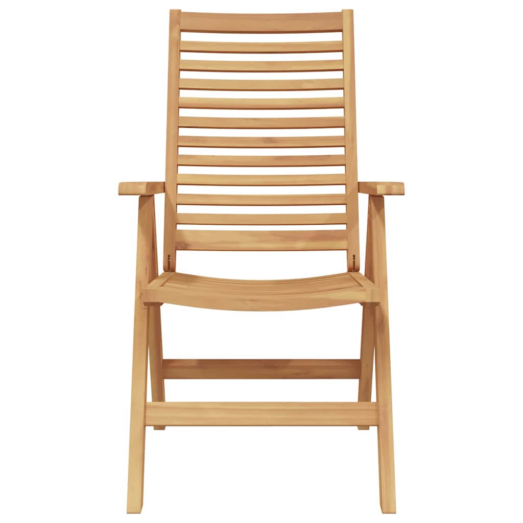 Tuinstoelen 2 pcs Bruin 52 x 64.5 x 108 cm Massief acaciahout