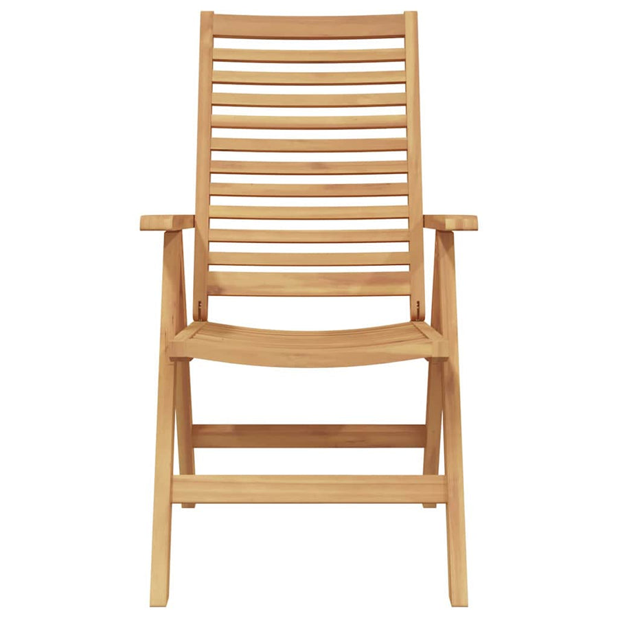 Tuinstoelen 2 pcs Bruin 52 x 64.5 x 108 cm Massief acaciahout