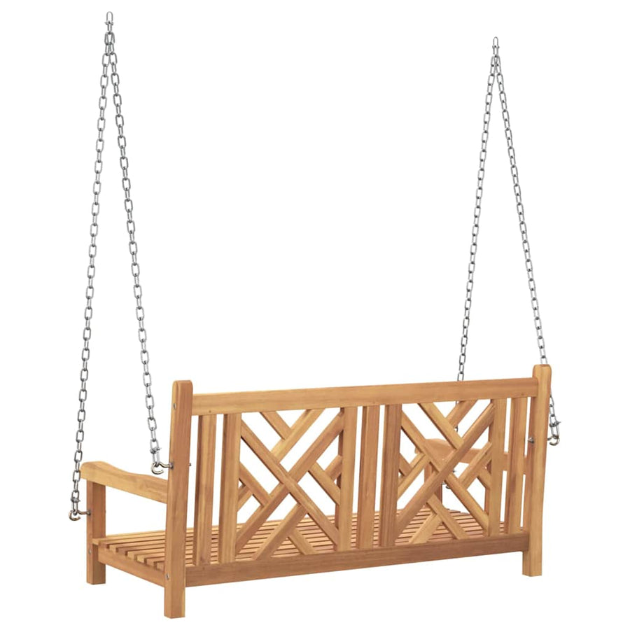 Schommelbank Anders Bruin 114 x 60 x 64 cm Massief teakhout