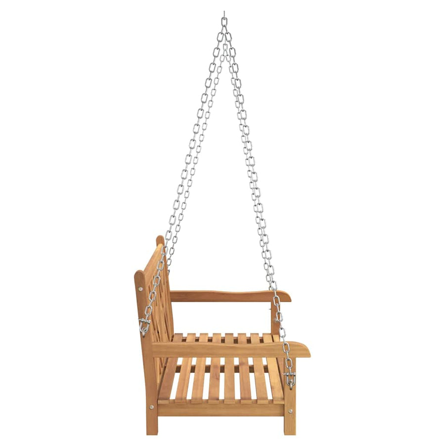 Schommelbank Anders Bruin 114 x 60 x 64 cm Massief teakhout