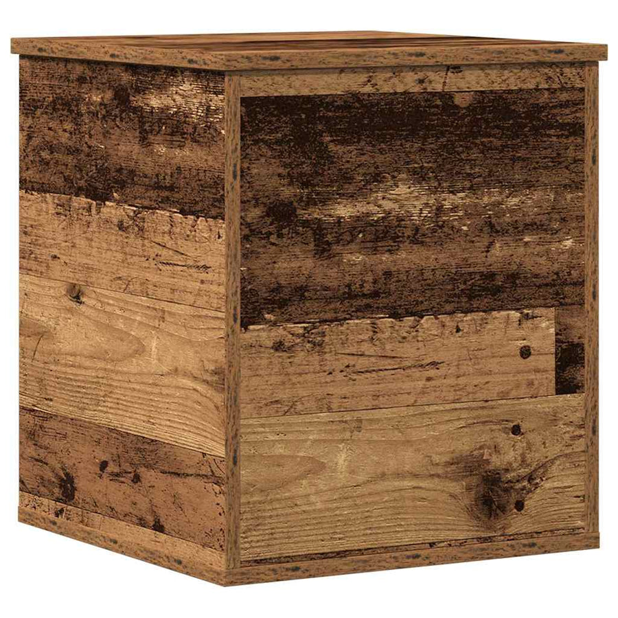 Opslagdoos met opslag Oud hout 40 x 42 x 46 cm Bewerkt hout
