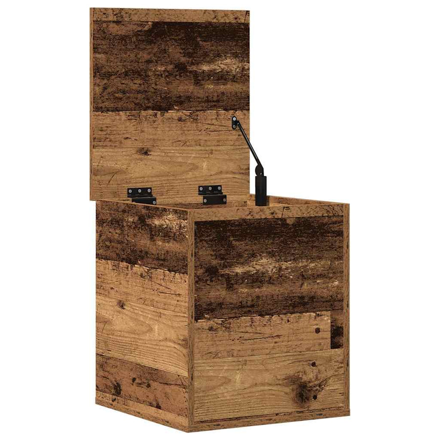 Opslagdoos met opslag Oud hout 40 x 42 x 46 cm Bewerkt hout