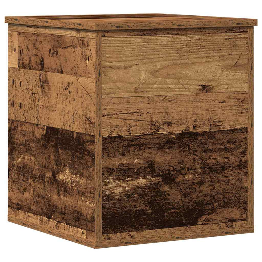 Opslagdoos met opslag Oud hout 40 x 42 x 46 cm Bewerkt hout