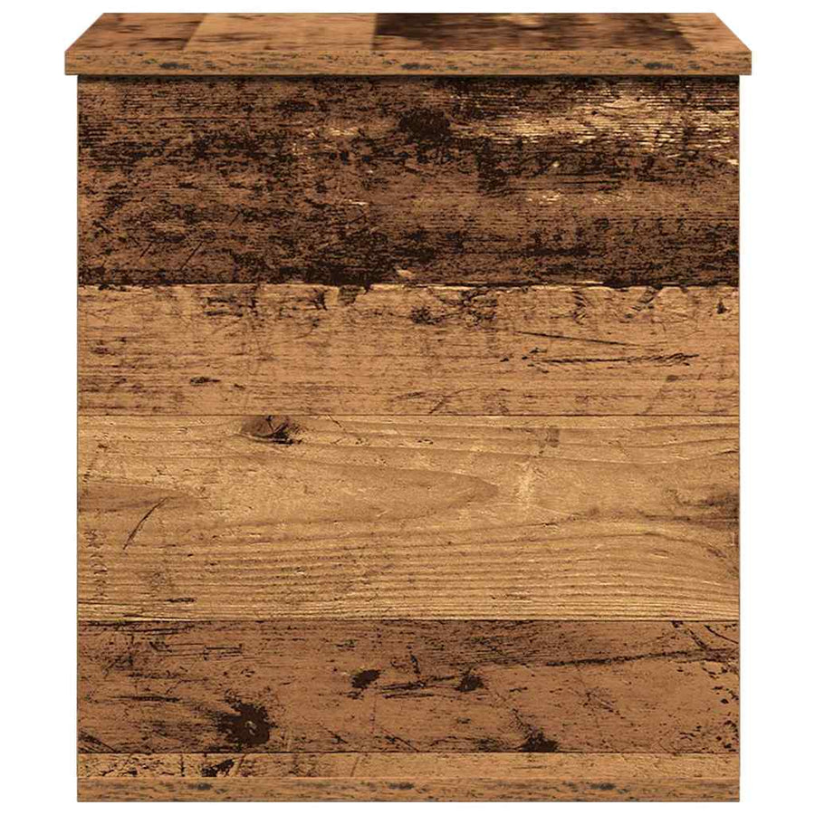 Opslagdoos met opslag Oud hout 40 x 42 x 46 cm Bewerkt hout