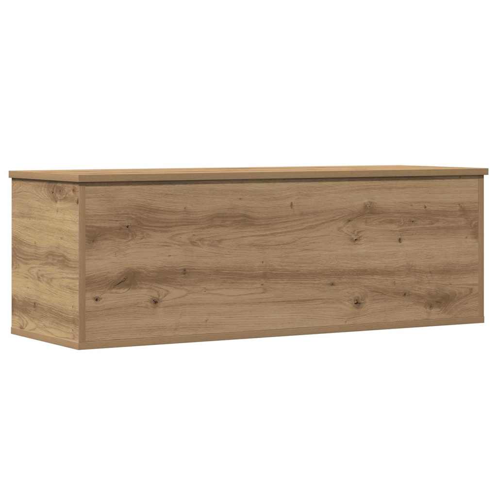 Opslagdoos met opslag artisanaal eikenkleurig 102 x 35 x 35 cm