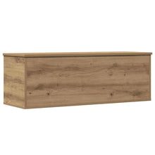 Opslagdoos met opslag artisanaal eikenkleurig 102 x 35 x 35 cm