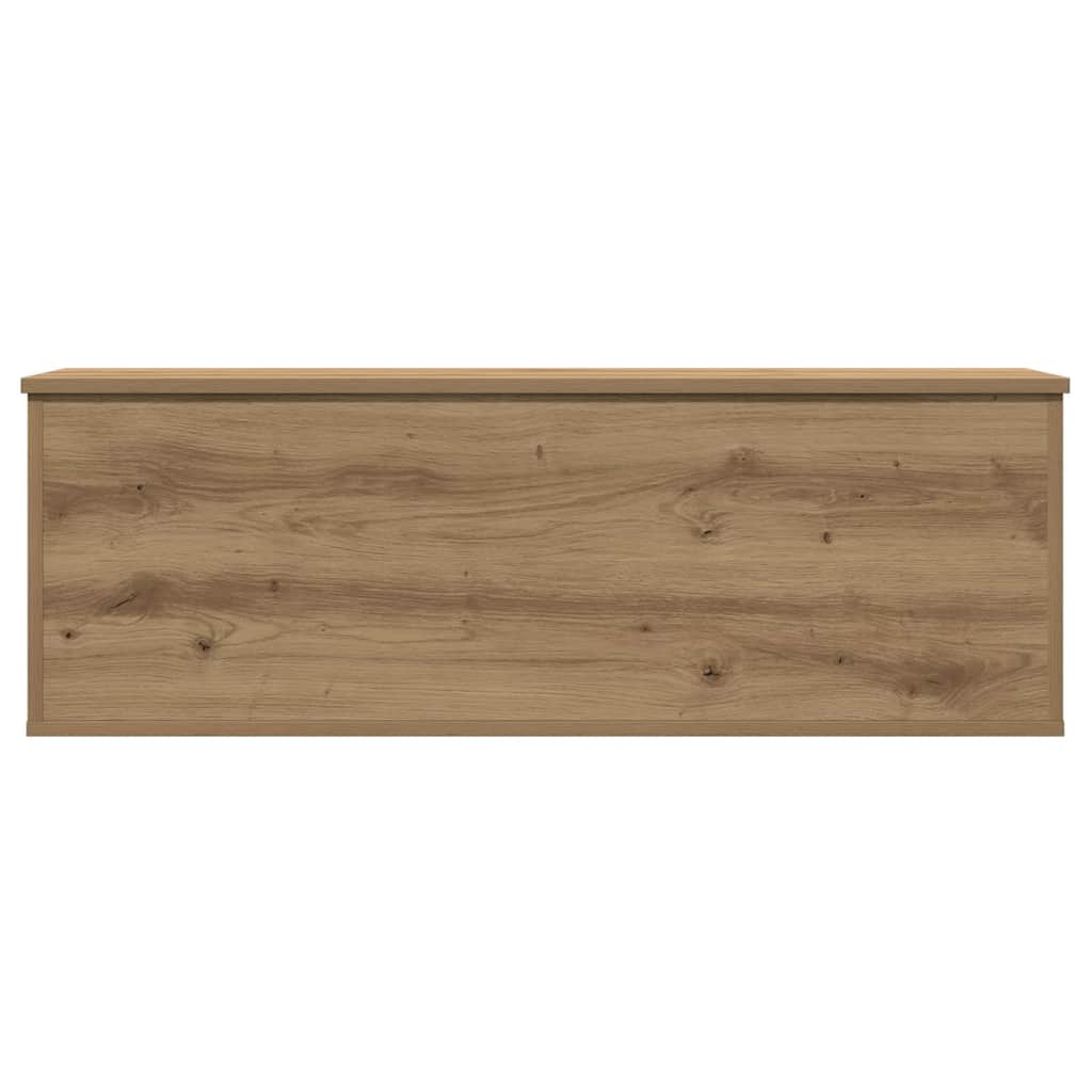 Opslagdoos met opslag artisanaal eikenkleurig 102 x 35 x 35 cm