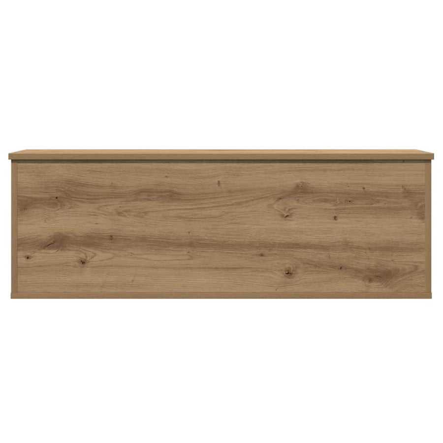 Opslagdoos met opslag artisanaal eikenkleurig 102 x 35 x 35 cm