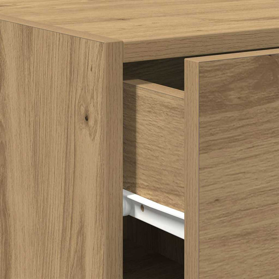 Dressoir met lade Artisan Eiken 30 x 42,5 x 93 cm