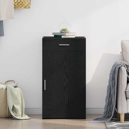 Dressoir met lade Zwart Eiken 50 x 42,5 x 93 cm